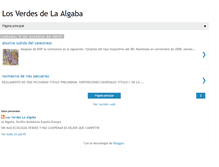 Tablet Screenshot of losverdesdelaalgaba.blogspot.com