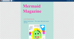 Desktop Screenshot of mermaid-magazine.blogspot.com