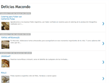 Tablet Screenshot of deliciasmacondo.blogspot.com