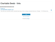 Tablet Screenshot of charitabledeeds-links.blogspot.com