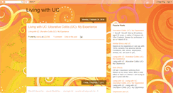 Desktop Screenshot of livingwithuc-neeraj.blogspot.com