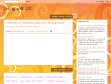 Tablet Screenshot of livingwithuc-neeraj.blogspot.com