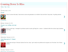Tablet Screenshot of countingdowntobliss.blogspot.com