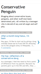 Mobile Screenshot of conservativepenguin.blogspot.com