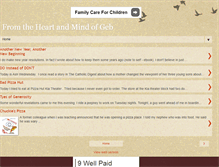 Tablet Screenshot of fromtheheartandmind.blogspot.com