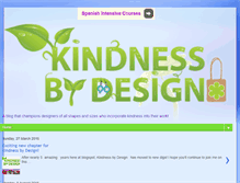 Tablet Screenshot of designandkindness.blogspot.com