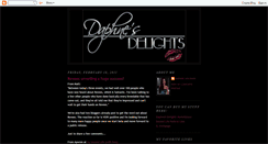 Desktop Screenshot of daphnesdelights.blogspot.com