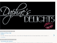 Tablet Screenshot of daphnesdelights.blogspot.com