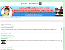 Tablet Screenshot of 10stepstostartingupachildcarebusiness.blogspot.com