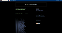 Desktop Screenshot of blackfucking.blogspot.com