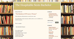 Desktop Screenshot of hospitablescotsbachelor.blogspot.com
