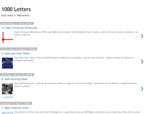 Tablet Screenshot of 1000letters.blogspot.com