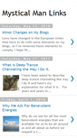 Mobile Screenshot of mysticalmanlinks.blogspot.com