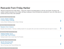 Tablet Screenshot of fridayharborhappenings.blogspot.com