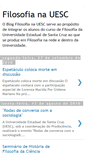 Mobile Screenshot of filosofiauesc.blogspot.com