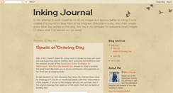 Desktop Screenshot of inkingjournal.blogspot.com