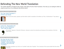 Tablet Screenshot of defendingthenwt.blogspot.com