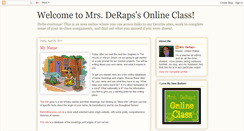 Desktop Screenshot of derapsclass.blogspot.com