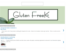 Tablet Screenshot of glutenfreekim.blogspot.com