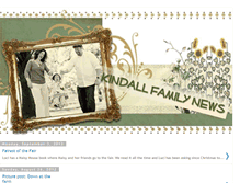 Tablet Screenshot of kindallfamily.blogspot.com