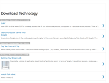 Tablet Screenshot of download-free-techno.blogspot.com