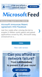 Mobile Screenshot of microsoftfeed.blogspot.com