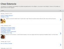 Tablet Screenshot of chezedorovio.blogspot.com