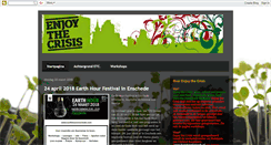 Desktop Screenshot of enjoythecrisis.blogspot.com