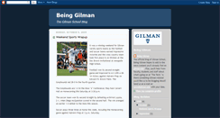 Desktop Screenshot of beinggilman.blogspot.com
