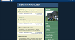 Desktop Screenshot of gazteluzahar.blogspot.com