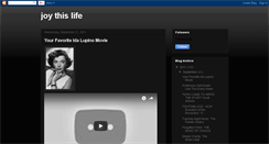 Desktop Screenshot of joythislife.blogspot.com