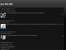 Tablet Screenshot of joythislife.blogspot.com