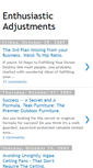 Mobile Screenshot of enthusiasticadjustments.blogspot.com