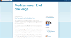 Desktop Screenshot of meddietchallenge.blogspot.com