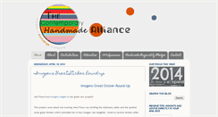 Desktop Screenshot of contemporaryhandmadealliance.blogspot.com