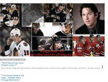 Tablet Screenshot of hockeycrazed411.blogspot.com