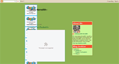 Desktop Screenshot of laneymeredith.blogspot.com