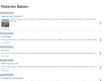 Tablet Screenshot of historienbakom.blogspot.com