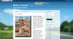 Desktop Screenshot of bibliaypastoral.blogspot.com