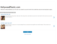 Tablet Screenshot of hollywoodplasticonline.blogspot.com