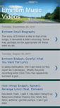 Mobile Screenshot of eminem-music-videos-blog.blogspot.com