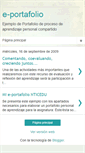 Mobile Screenshot of e-portafolio-ejemplo.blogspot.com