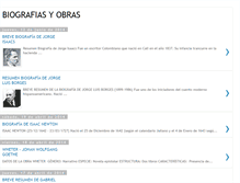 Tablet Screenshot of biografiasyobras.blogspot.com