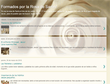 Tablet Screenshot of formaciondelarosasaron.blogspot.com