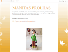 Tablet Screenshot of manitasprolijas.blogspot.com