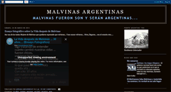 Desktop Screenshot of malvinasfueronsonyseranargentinas.blogspot.com