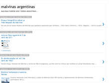 Tablet Screenshot of malvinasfueronsonyseranargentinas.blogspot.com