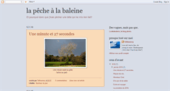 Desktop Screenshot of lapechealabaleine.blogspot.com