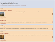 Tablet Screenshot of lapechealabaleine.blogspot.com