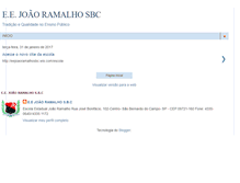 Tablet Screenshot of eejoaoramalhosbc.blogspot.com